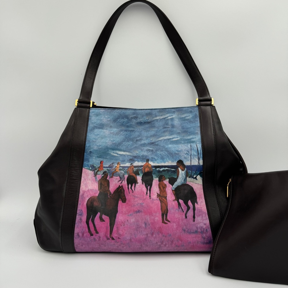 Icon Los Angeles, wearable art, large tote
